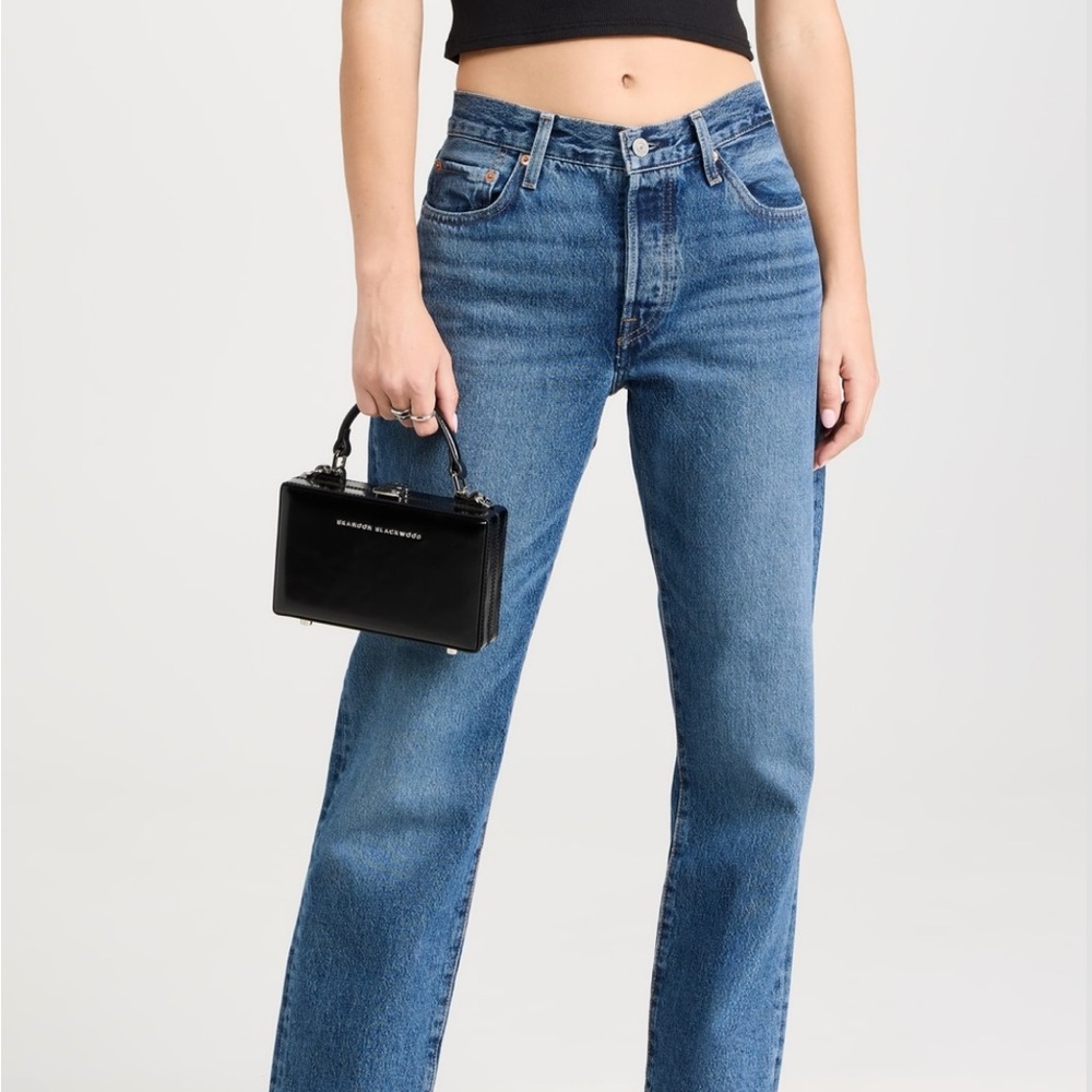 Levi's 501 Women's Straight Leg Blue Jeans